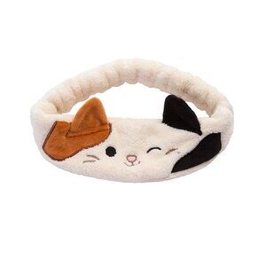 Cam the Cat Plush Spa Headband, Soft Fleece for women